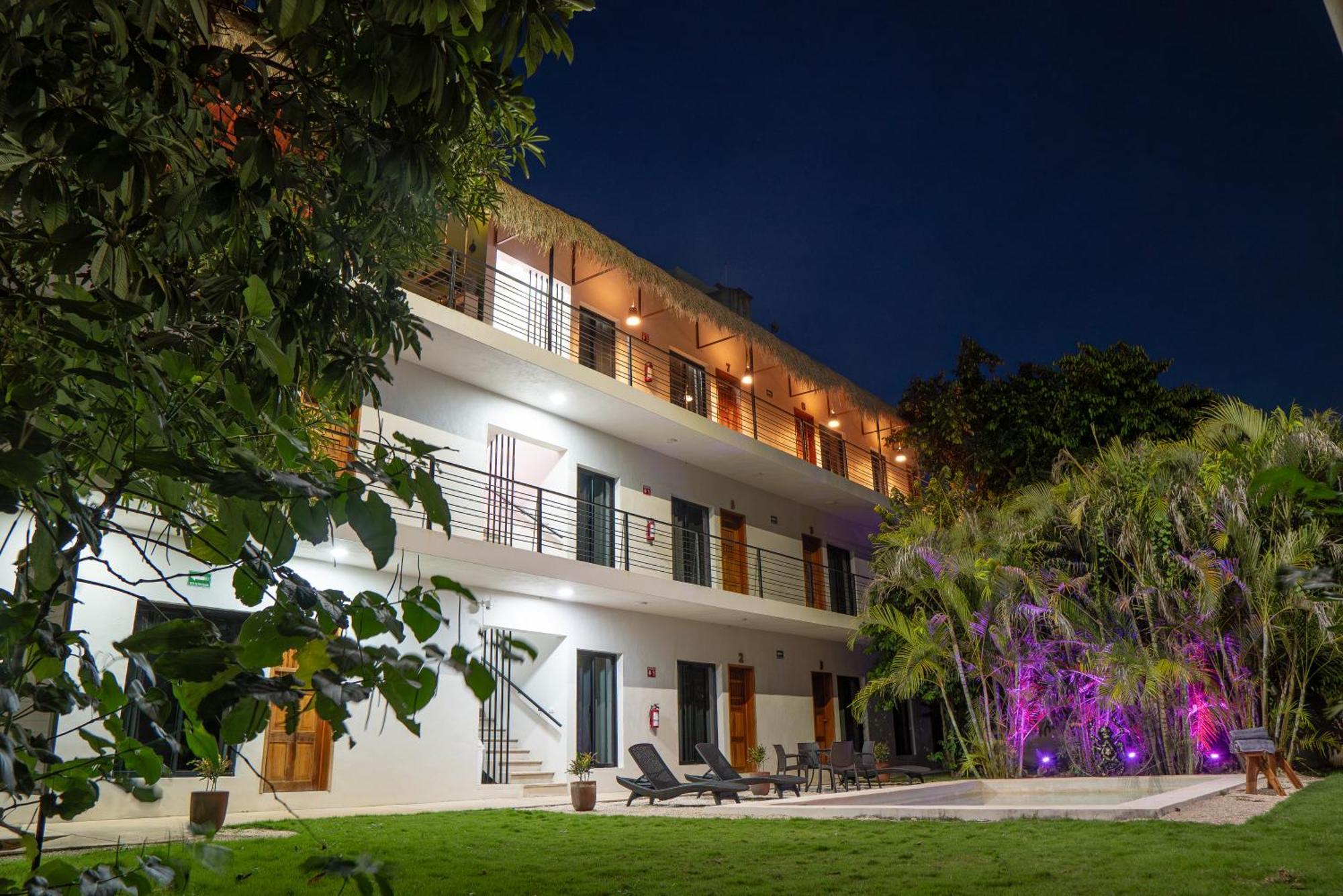 Hotel Makech Бакалар Экстерьер фото